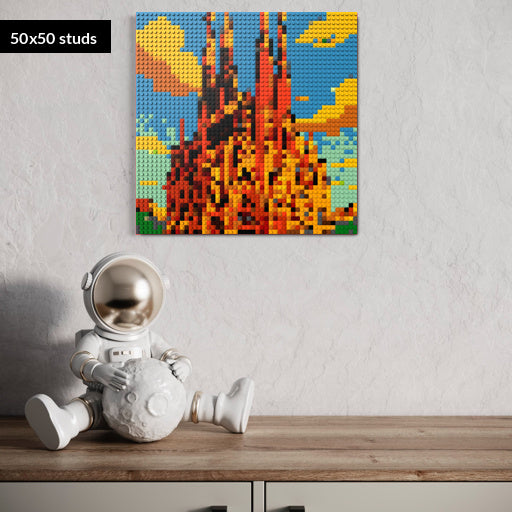 50*50studs, 40*40cm, 15,75*15,75inch