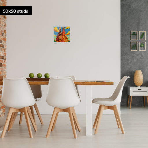 50*50studs, 40*40cm, 15,75*15,75inch