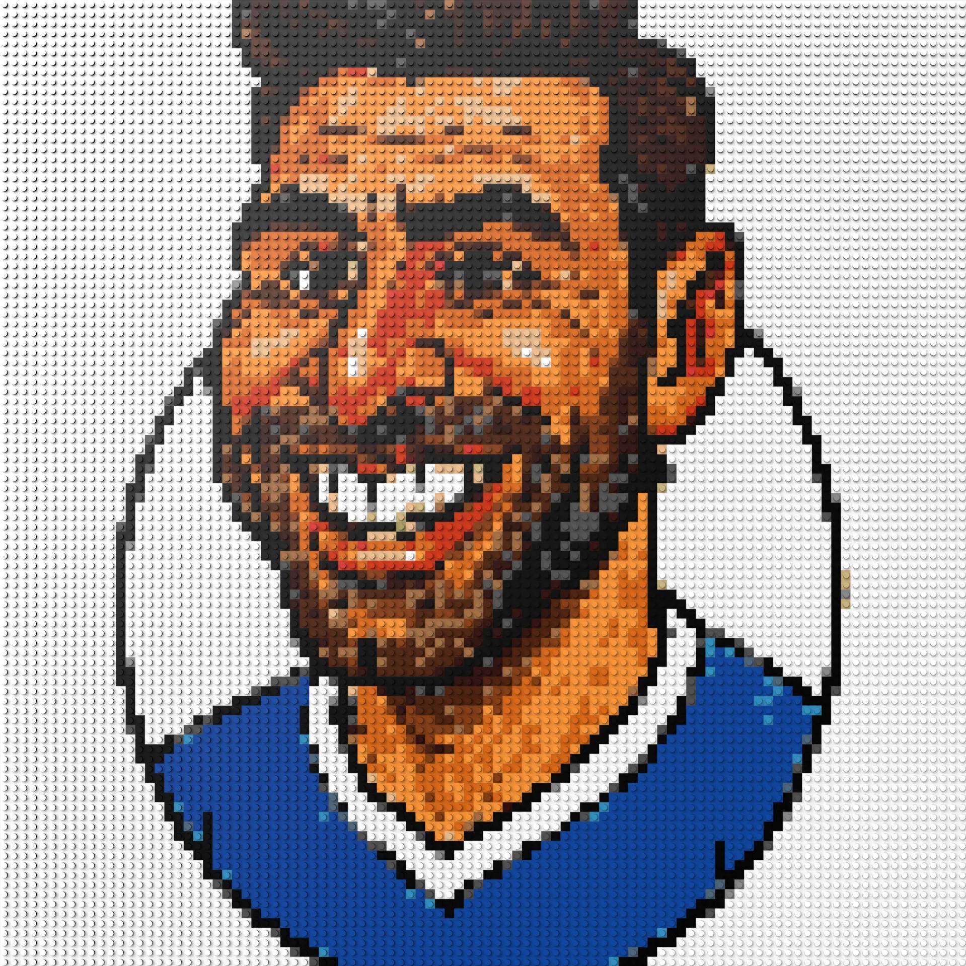 100*100studs, 80*80cm, 31,5*31,5inch