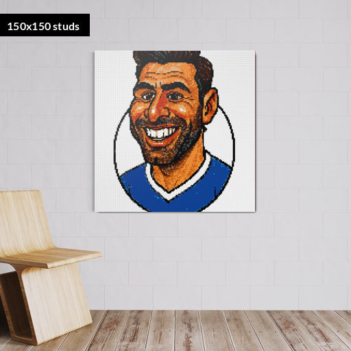 150*150studs, 120*120cm, 47,25*47,25inch