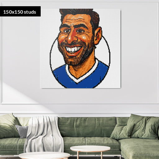 150*150studs, 120*120cm, 47,25*47,25inch