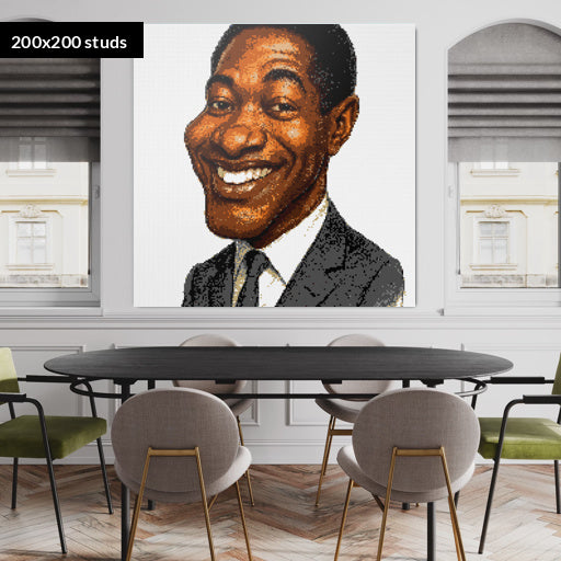 200*200studs, 160*160cm, 63*63inch