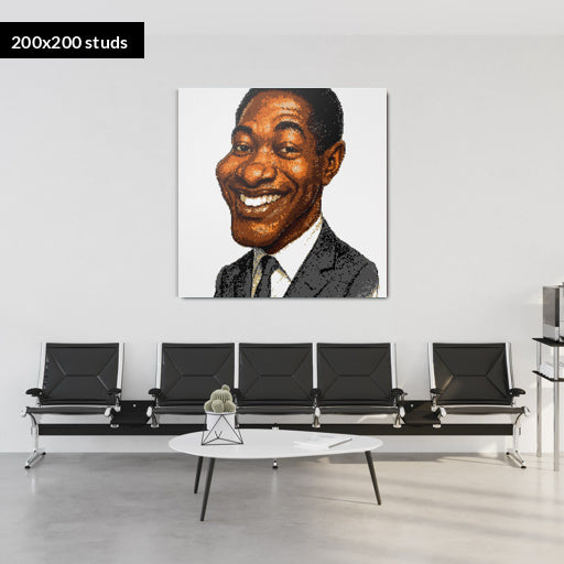 200*200studs, 160*160cm, 63*63inch