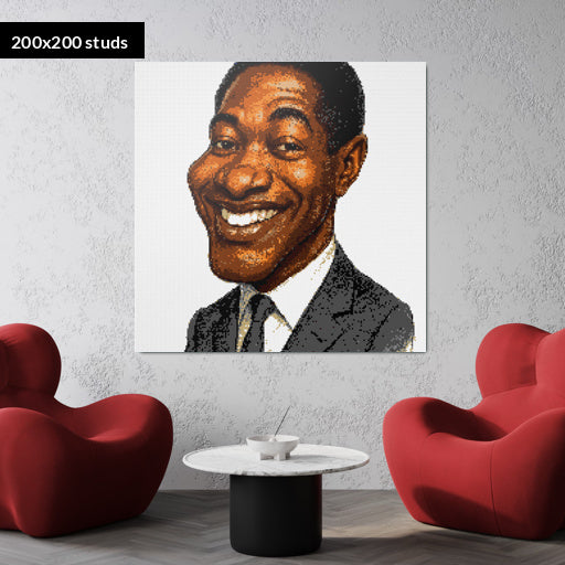 200*200studs, 160*160cm, 63*63inch