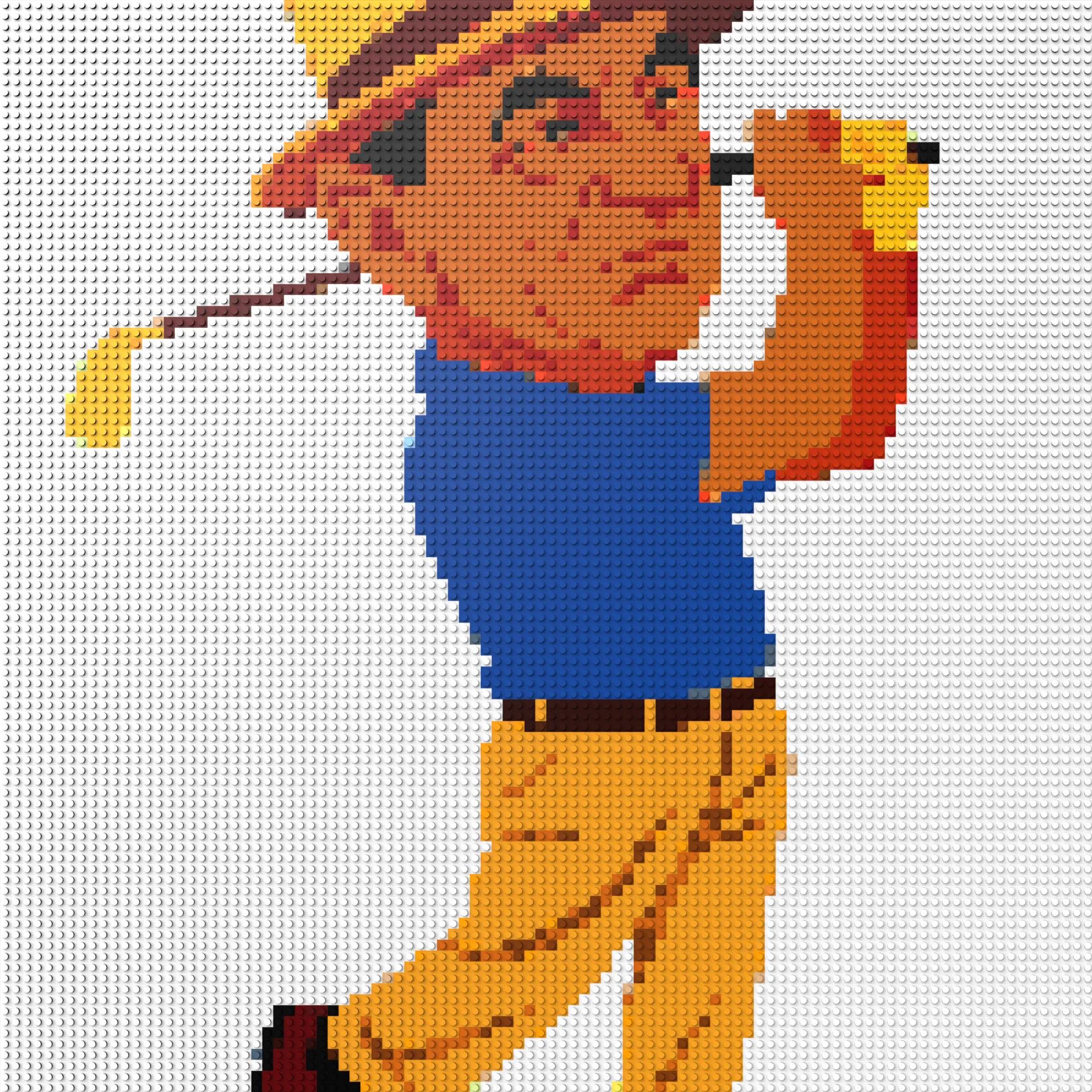 100*100studs, 80*80cm, 31,5*31,5inch