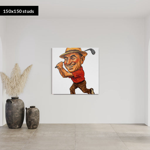 150*150studs, 120*120cm, 47,25*47,25inch