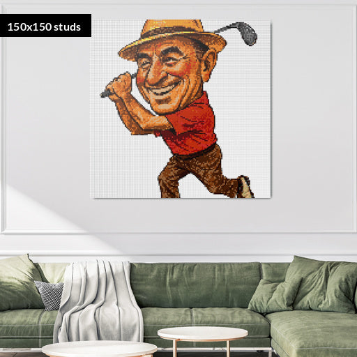 150*150studs, 120*120cm, 47,25*47,25inch