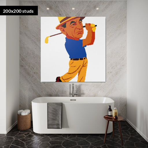 200*200studs, 160*160cm, 63*63inch