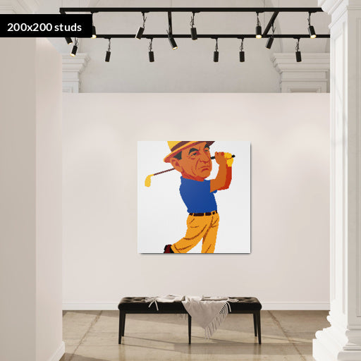 200*200studs, 160*160cm, 63*63inch