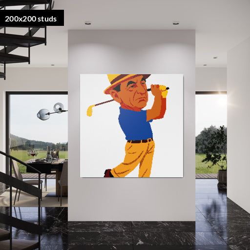 200*200studs, 160*160cm, 63*63inch