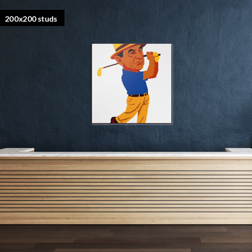 200*200studs, 160*160cm, 63*63inch