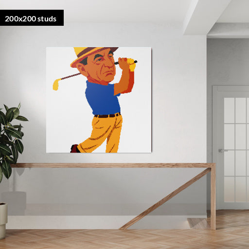 200*200studs, 160*160cm, 63*63inch