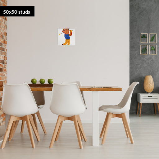 50*50studs, 40*40cm, 15,75*15,75inch