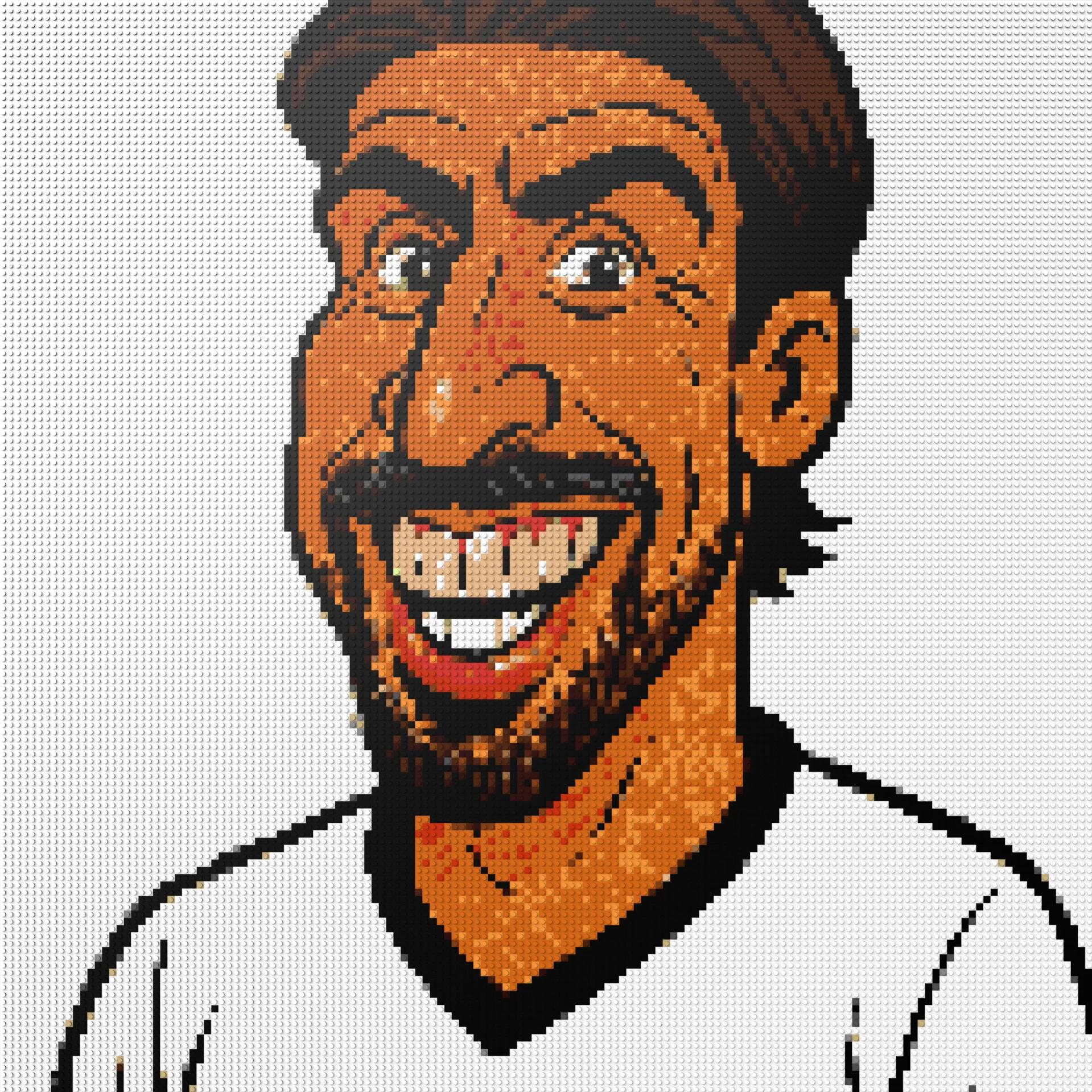 150*150studs, 120*120cm, 47,25*47,25inch