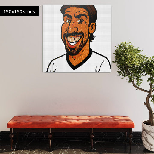 150*150studs, 120*120cm, 47,25*47,25inch