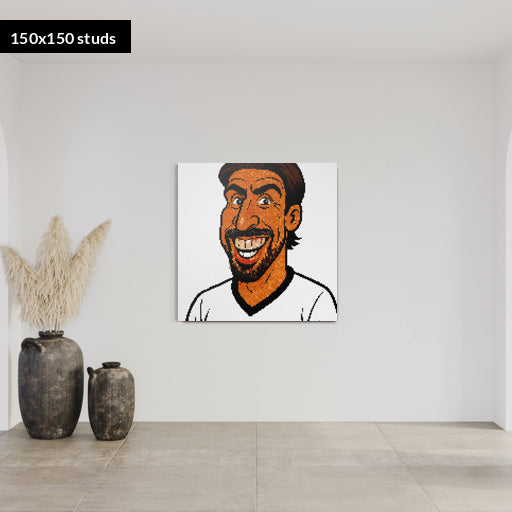 150*150studs, 120*120cm, 47,25*47,25inch