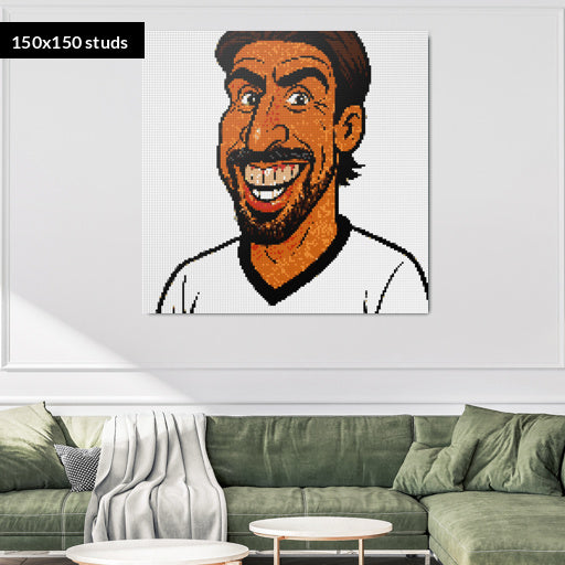 150*150studs, 120*120cm, 47,25*47,25inch