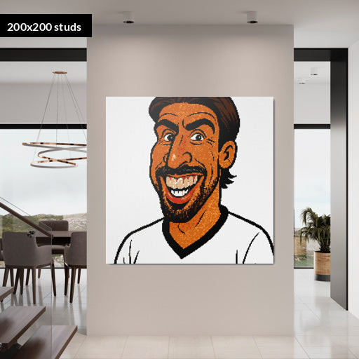 200*200studs, 160*160cm, 63*63inch