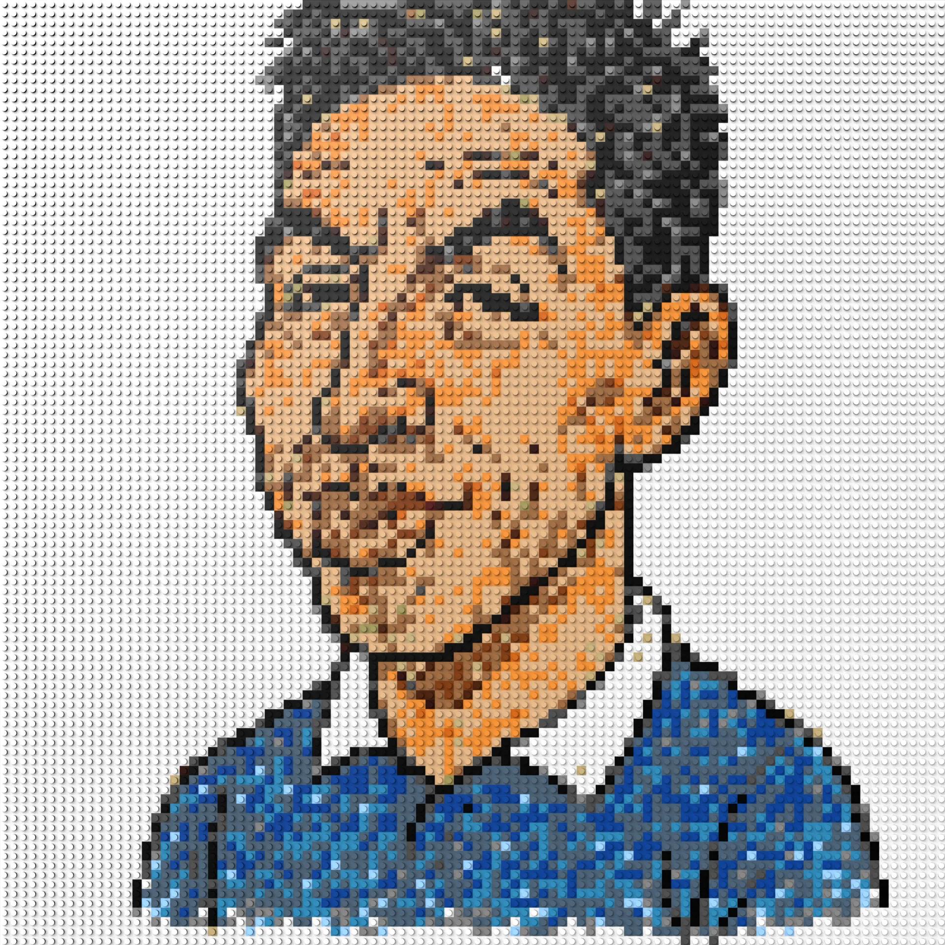 100*100studs, 80*80cm, 31,5*31,5inch