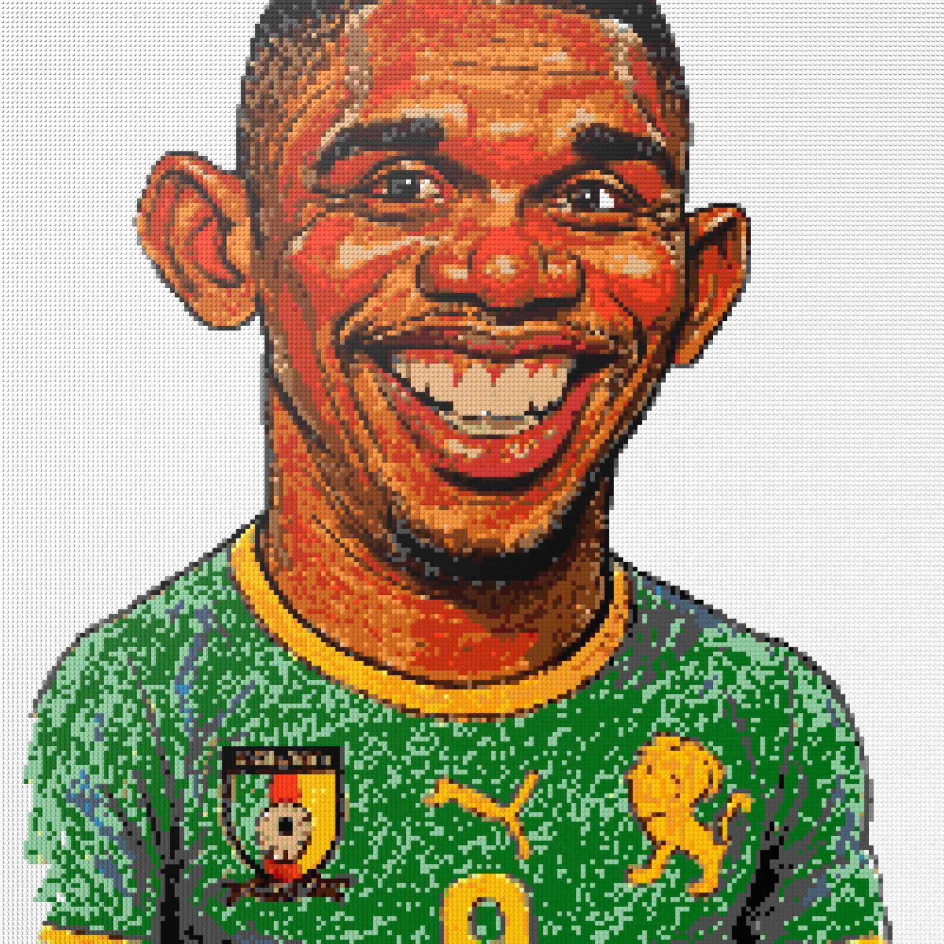 200*200studs, 160*160cm, 63*63inch