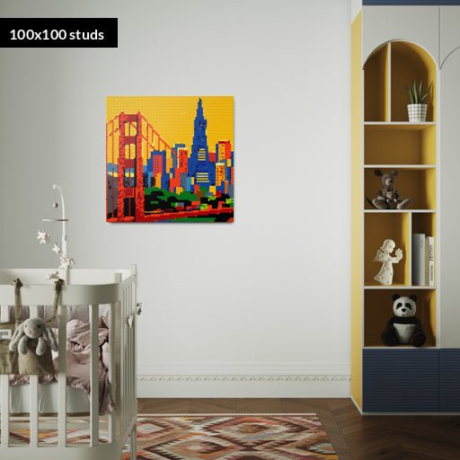 100*100studs, 80*80cm, 31,5*31,5inch