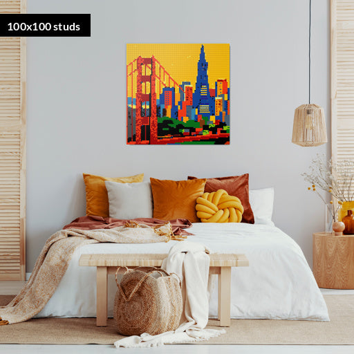 100*100studs, 80*80cm, 31,5*31,5inch