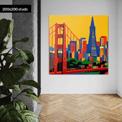 200*200studs, 160*160cm, 63*63inch