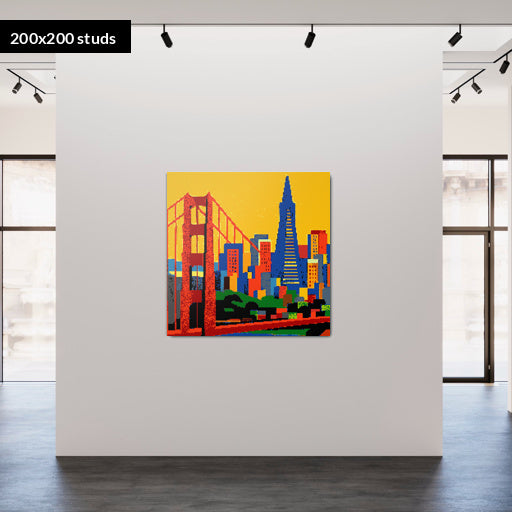 200*200studs, 160*160cm, 63*63inch