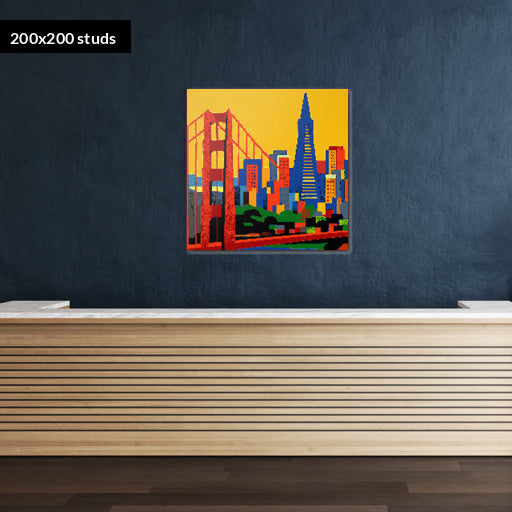 200*200studs, 160*160cm, 63*63inch