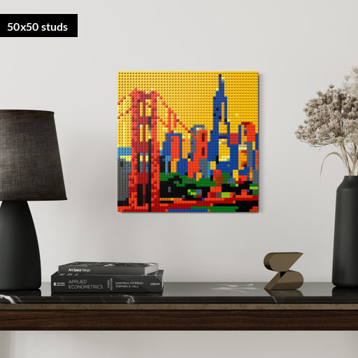 50*50studs, 40*40cm, 15,75*15,75inch