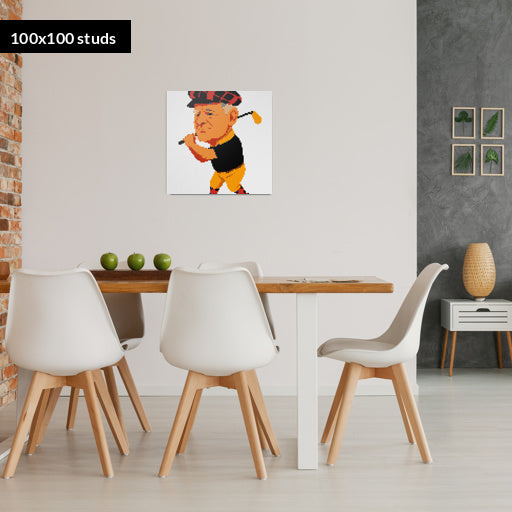 100*100studs, 80*80cm, 31,5*31,5inch