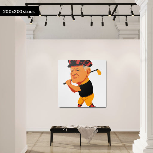 200*200studs, 160*160cm, 63*63inch