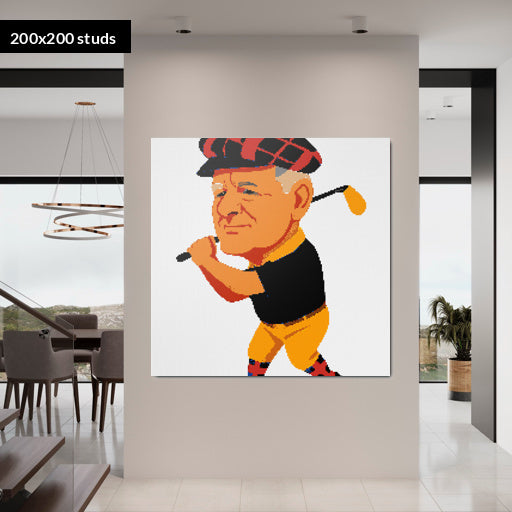 200*200studs, 160*160cm, 63*63inch