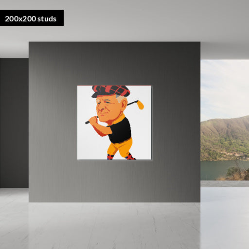 200*200studs, 160*160cm, 63*63inch
