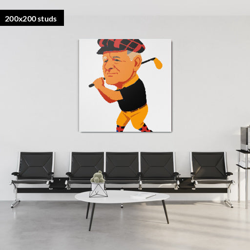 200*200studs, 160*160cm, 63*63inch