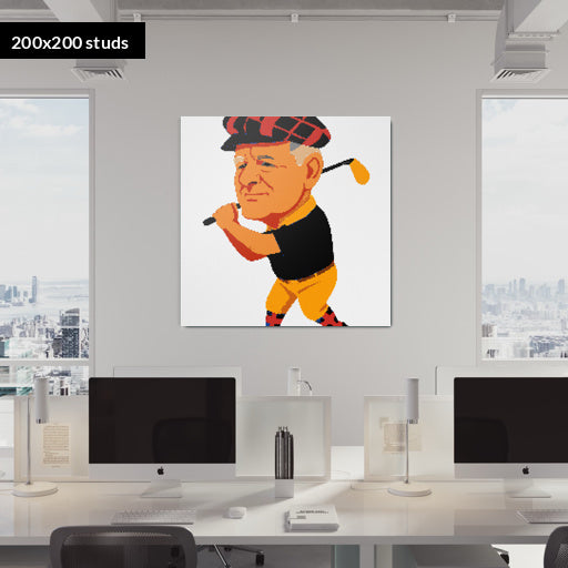 200*200studs, 160*160cm, 63*63inch