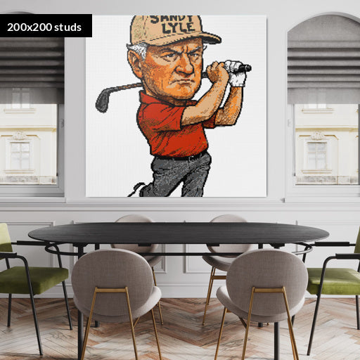 200*200studs, 160*160cm, 63*63inch