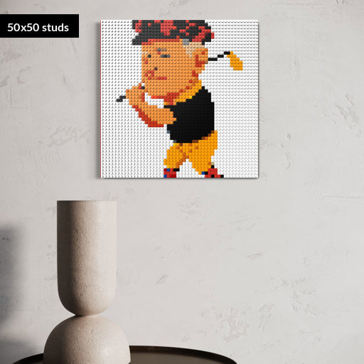 50*50studs, 40*40cm, 15,75*15,75inch