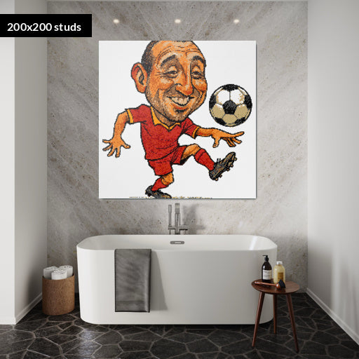 200*200studs, 160*160cm, 63*63inch