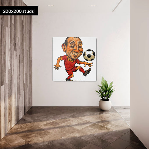 200*200studs, 160*160cm, 63*63inch