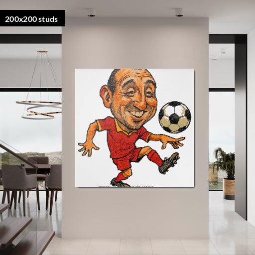 200*200studs, 160*160cm, 63*63inch