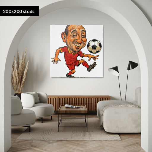 200*200studs, 160*160cm, 63*63inch