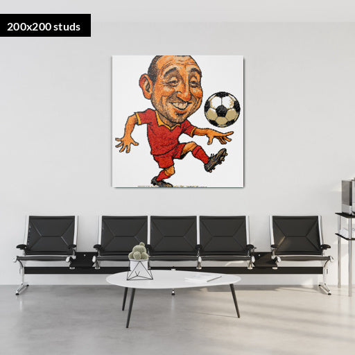 200*200studs, 160*160cm, 63*63inch