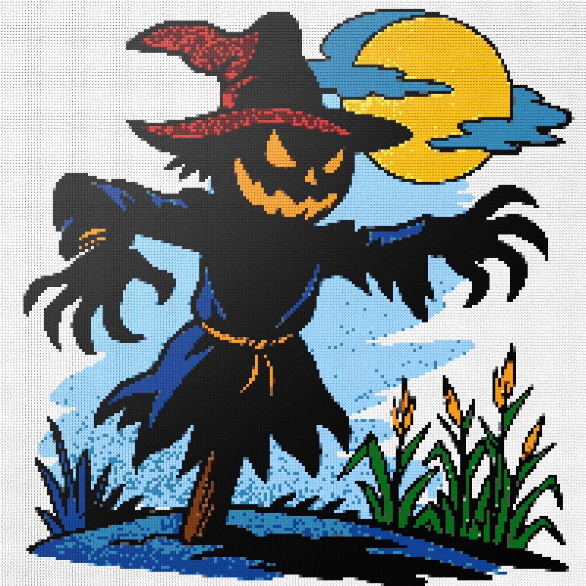 200*200studs, 160*160cm, 63*63inch