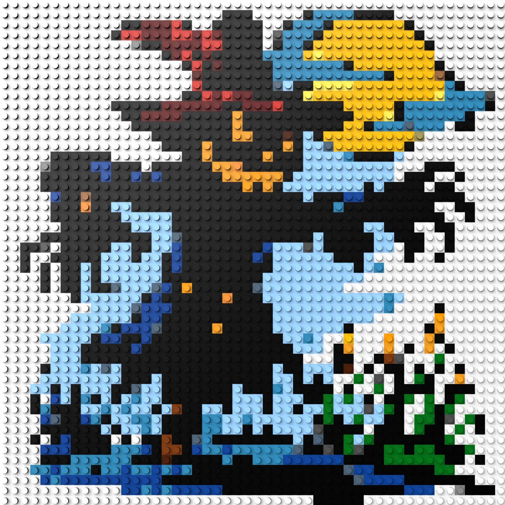 50*50studs, 40*40cm, 15,75*15,75inch