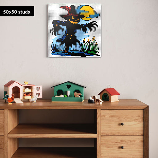 50*50studs, 40*40cm, 15,75*15,75inch