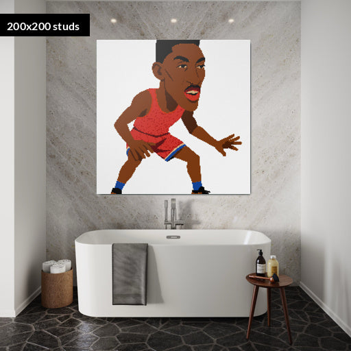 200*200studs, 160*160cm, 63*63inch