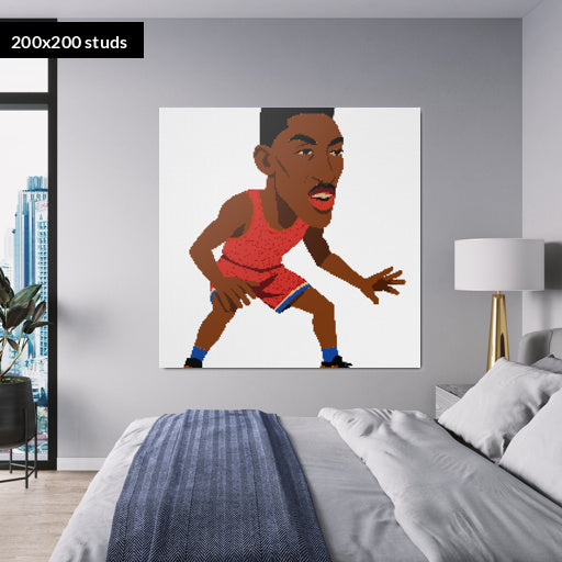 200*200studs, 160*160cm, 63*63inch