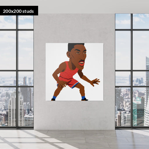 200*200studs, 160*160cm, 63*63inch