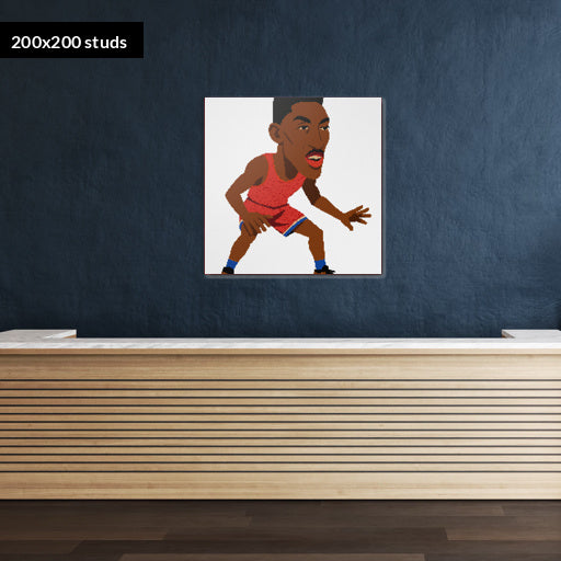 200*200studs, 160*160cm, 63*63inch